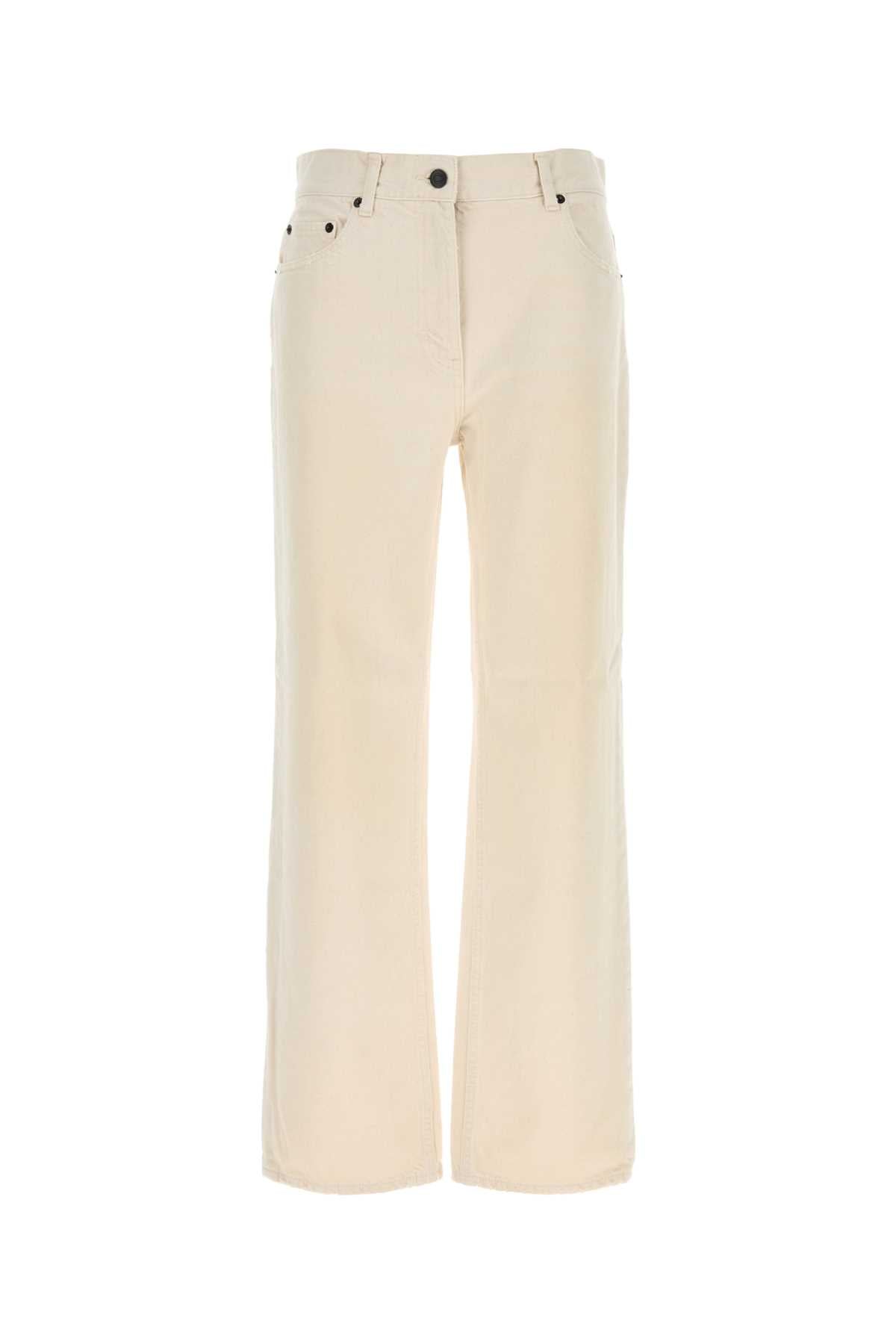 The Row Fargo Jeans — Beige