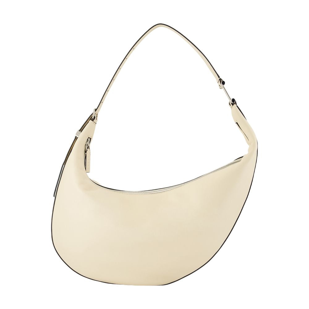 Marni Calfskin Leather Shoulder Bag — White