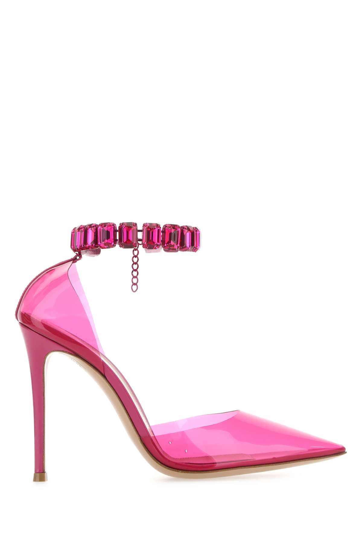 Gianvito Rossi Blnm Heel — Pink