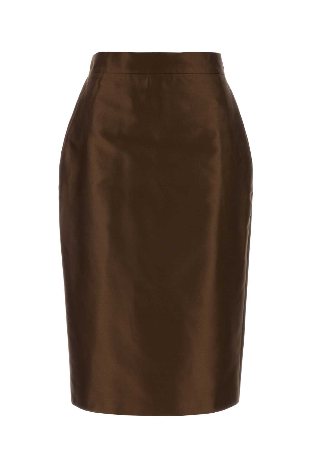 Mm Studio Egoista Skirt — Brown