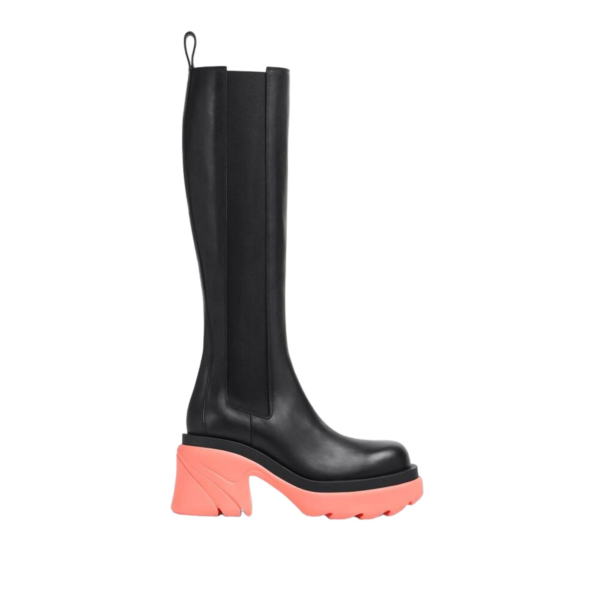 Bottega Veneta Flash Knee-High Boot — Black