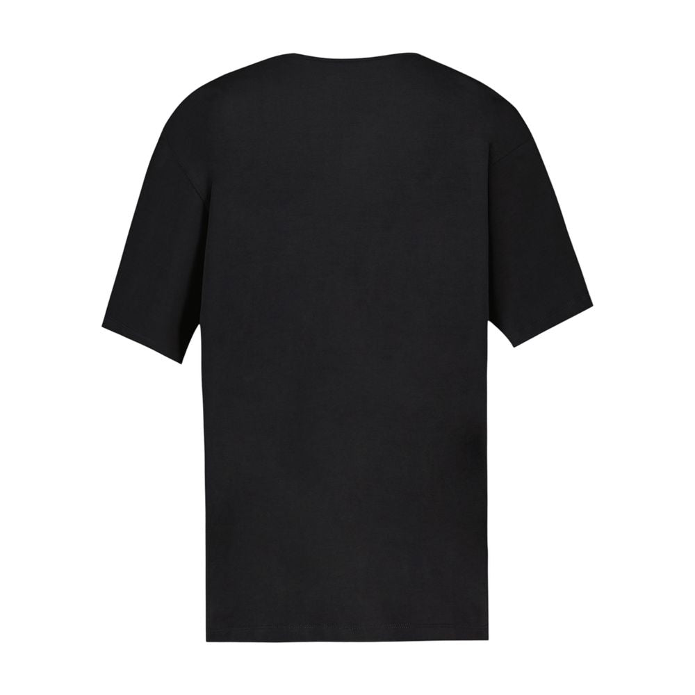 Ganni Heavy Cotton Jersey T-Shirt — Black