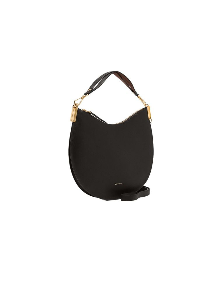 Coccinelle Sunup Hobo Bag — Black