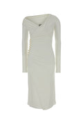 Elisabetta Franchi Midi Dress — White