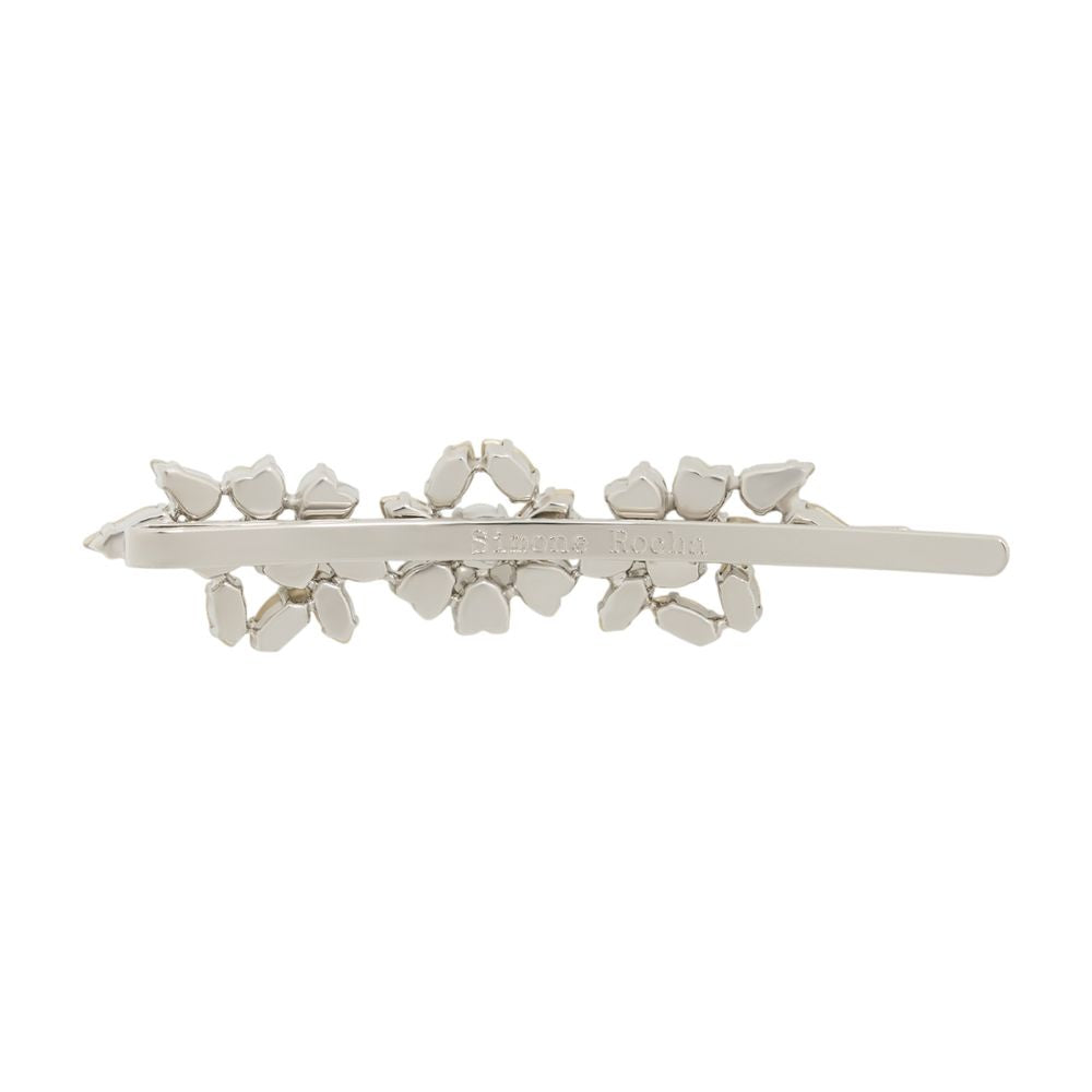 Simone Rocha Crystal-Embellished Hair Clip — White