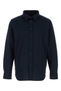 Brioni Cotton Shirt — Navy