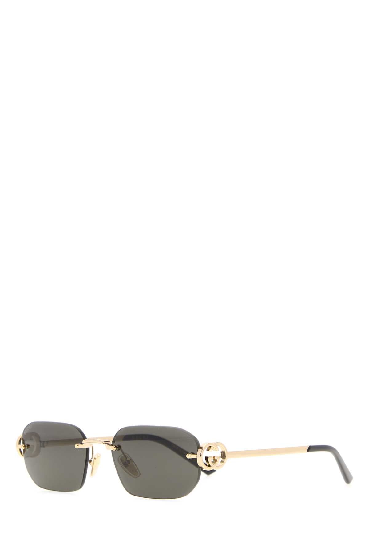 Gucci STUCK Sunglasses — Gold