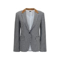 Tom Ford Houndstooth Cashmere Blazer — Multicolor