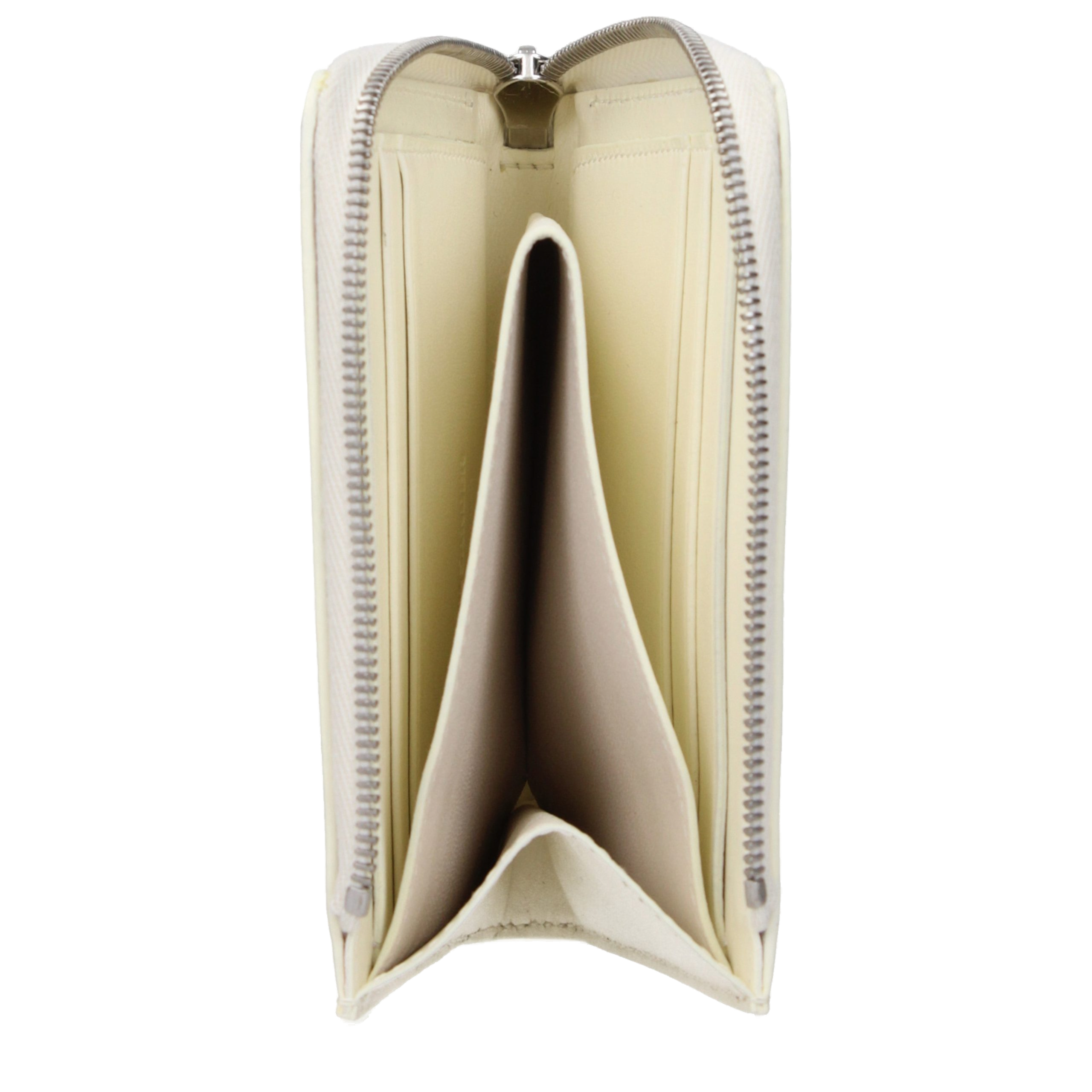 Jil Sander Leather Wallet — White