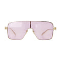 Gucci GG1936S-005 Gold-Toned Acetate Sunglasses — Pink