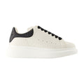 Alexander McQueen Quilted Leather Sneaker — White