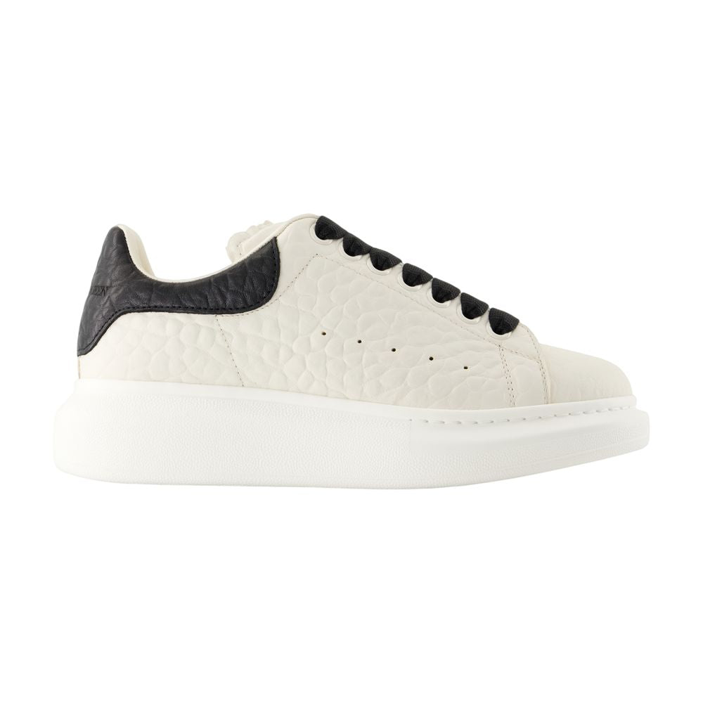 Alexander McQueen Quilted Leather Sneaker — White