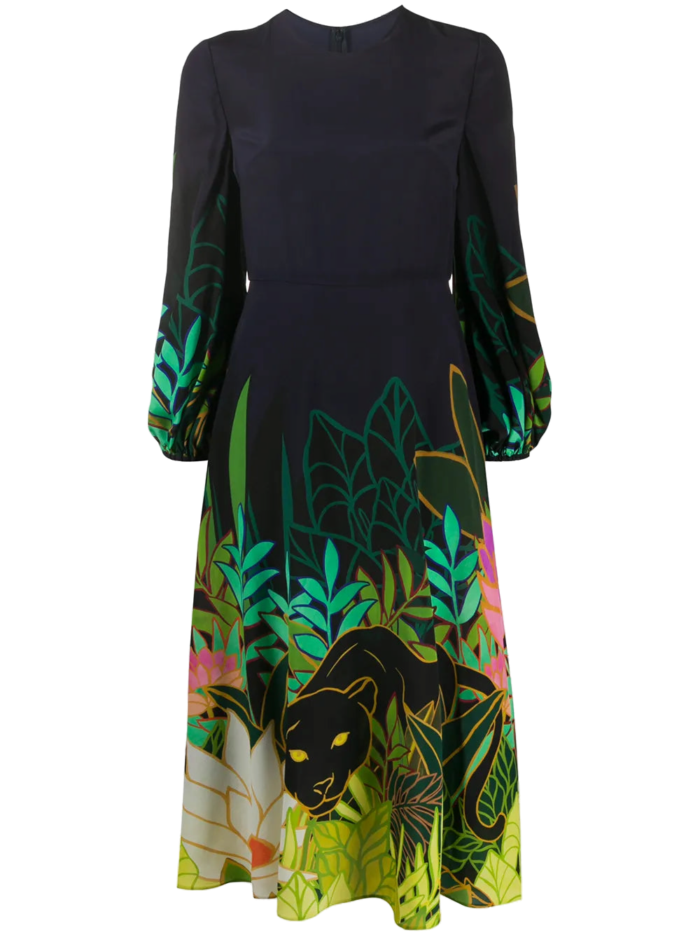 Valentino Dress — Navy