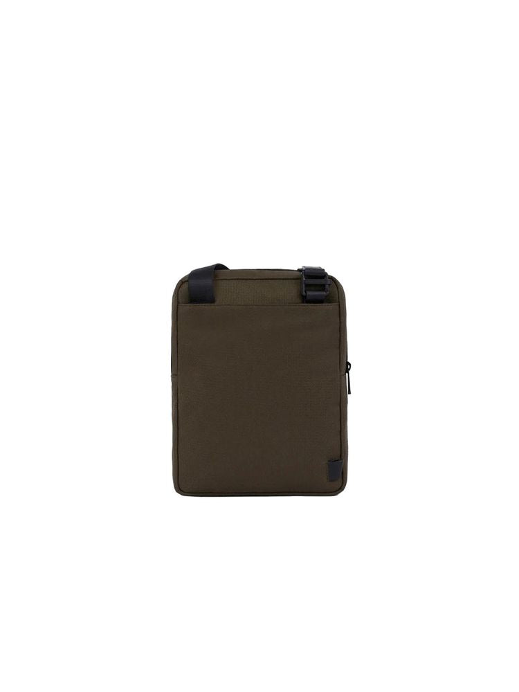 Piquadro iPad Holder Crossbody Bag — Gray