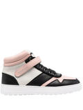 Ferragamo Noe High-Top Sneaker — Multicolor