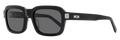 MCM MW0030 Rectangular Acetate Sunglasses — Black