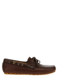 Valentino Garavani Driver Fastaway Loafer — Brown