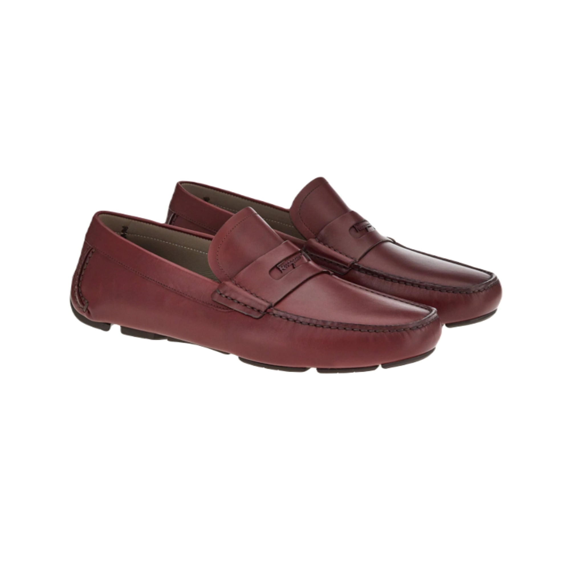 Ferragamo Newton Loafer — Red