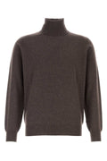 Brunello Cucinelli Turtleneck Sweater — Brown