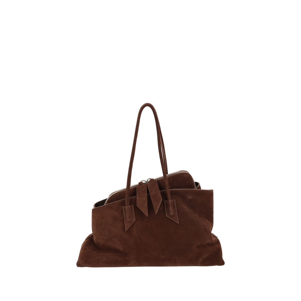 The Attico La Passeggiata Shoulder Bag — Brown