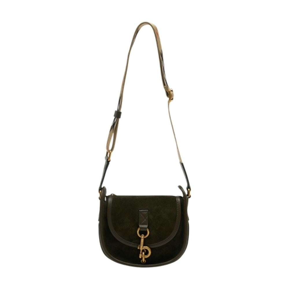 Burberry Mini Messenger Crossbody Bag — Green