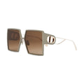 Dior 30MONTAIGNESU26L0 Gradient Lens Sunglasses — Taupe