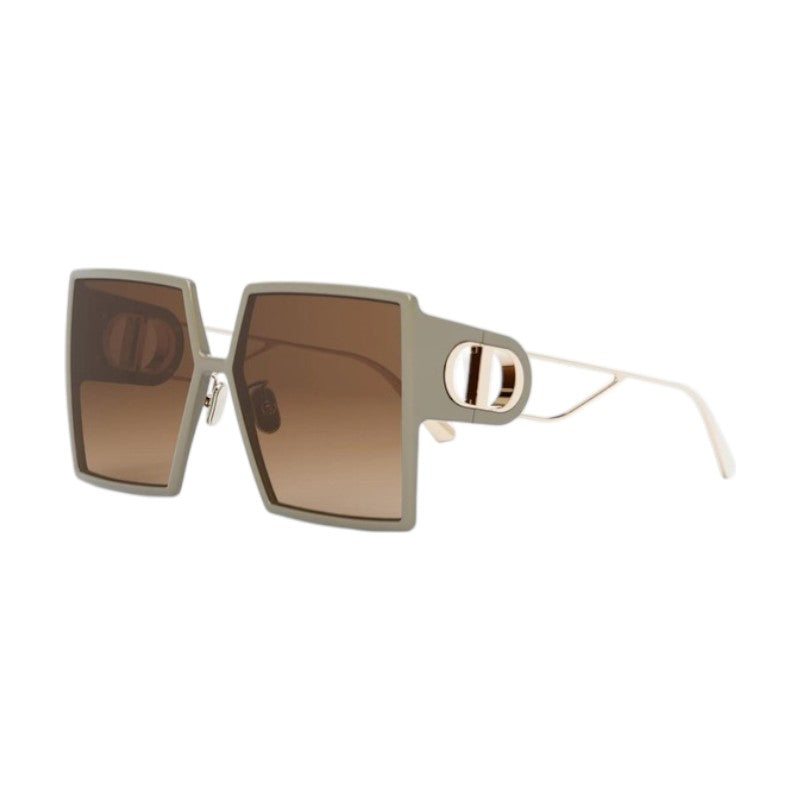 Dior 30MONTAIGNESU26L0 Gradient Lens Sunglasses — Taupe