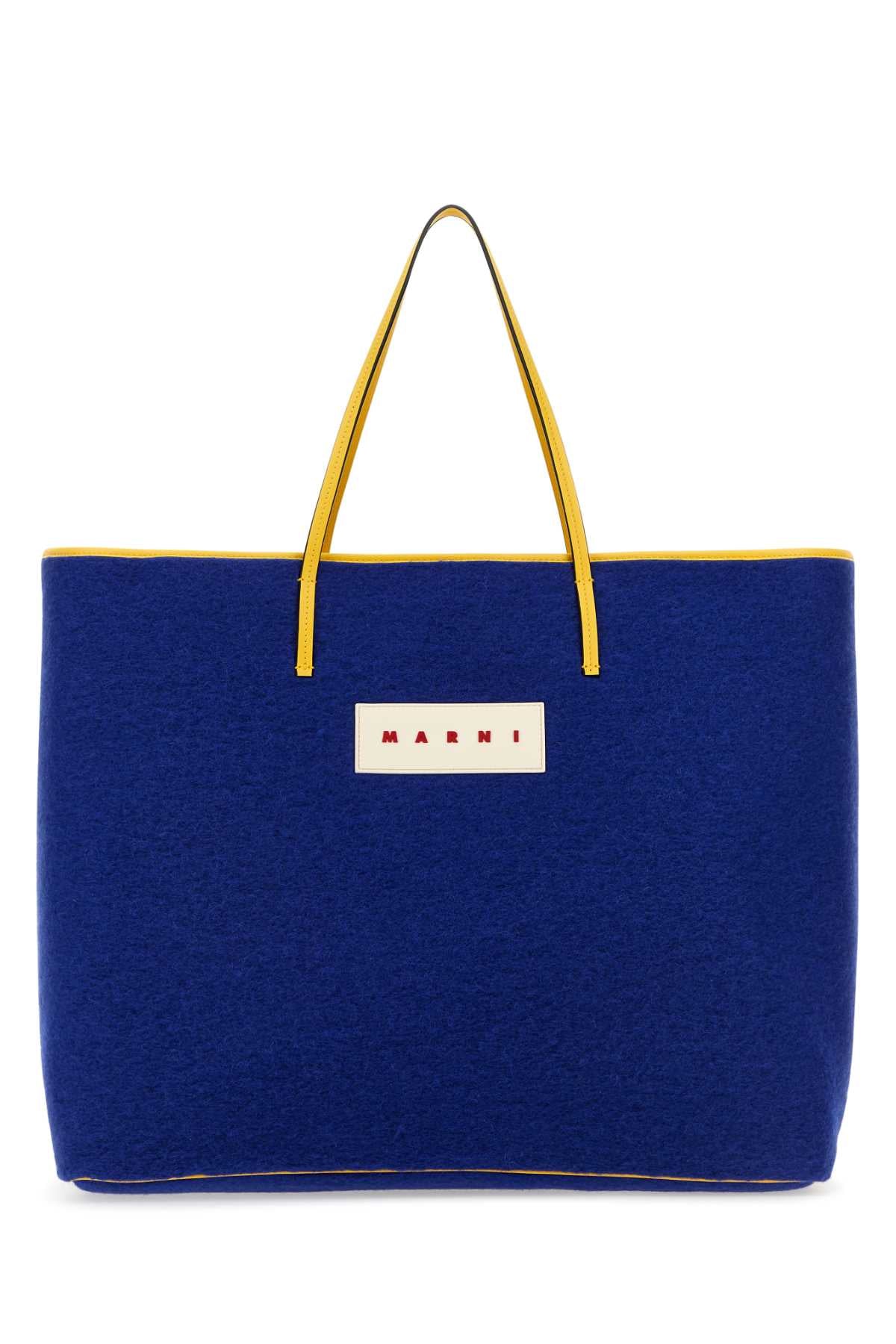 Marni Janus Tote Bag — Blue