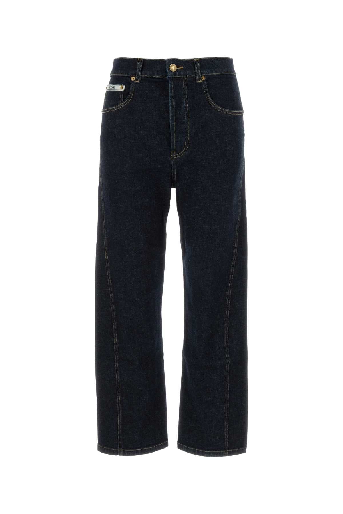 Moschino Stretch Denim Jeans — Blue