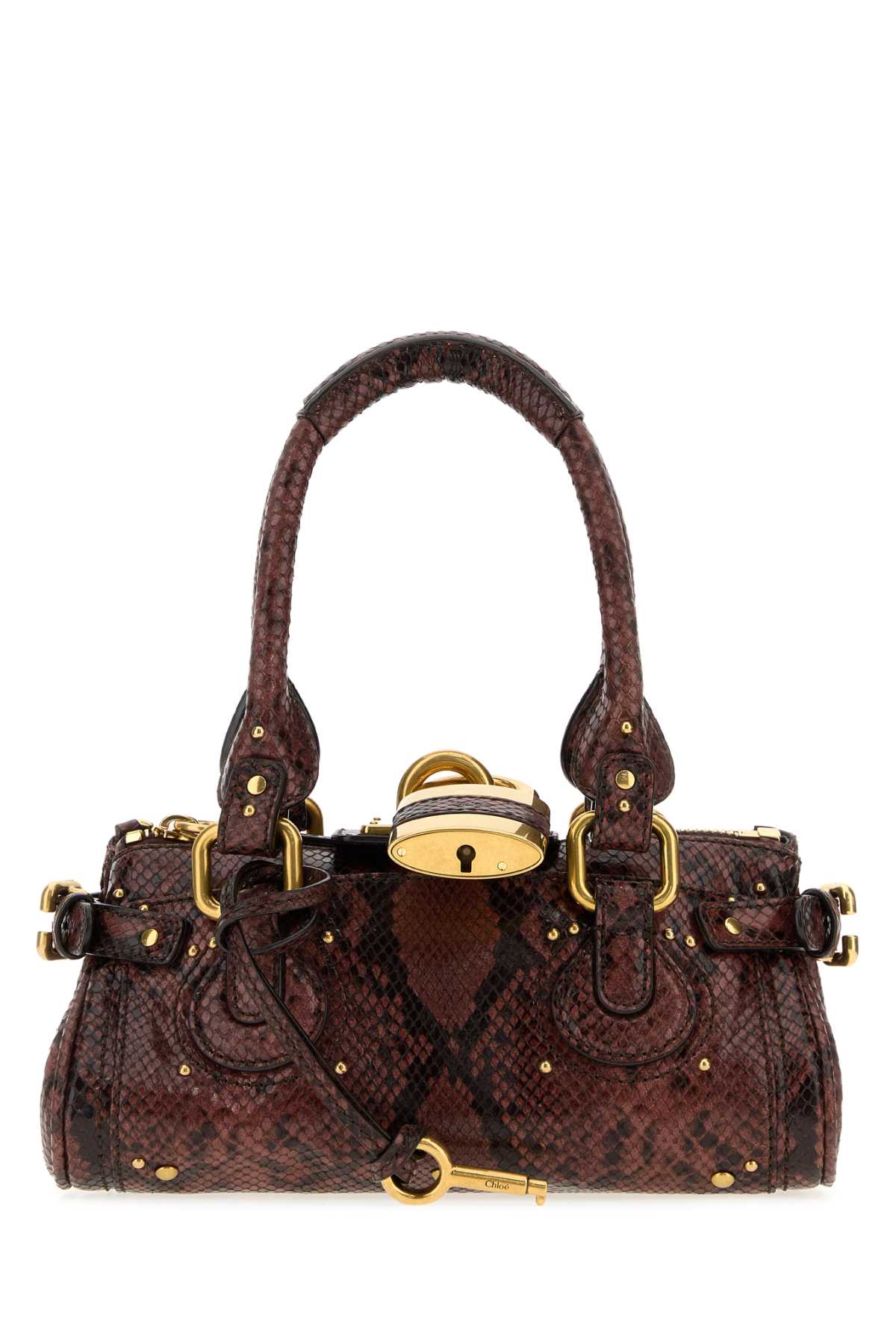 Chloé Paddington Top Handle Bag — Brown