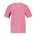 Ganni Embroidery Anglais Cotton T-Shirt — Pink