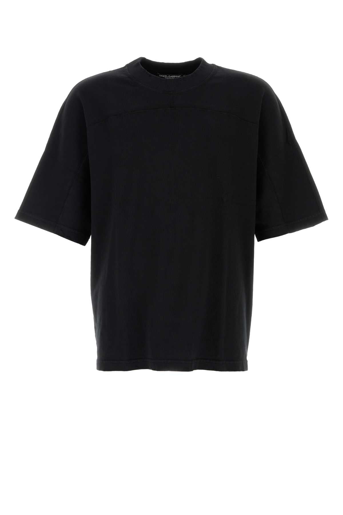 Dolce & Gabbana Cotton T-Shirt — Black