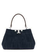 Tory Burch Eleanor Top Handle Bag — Navy