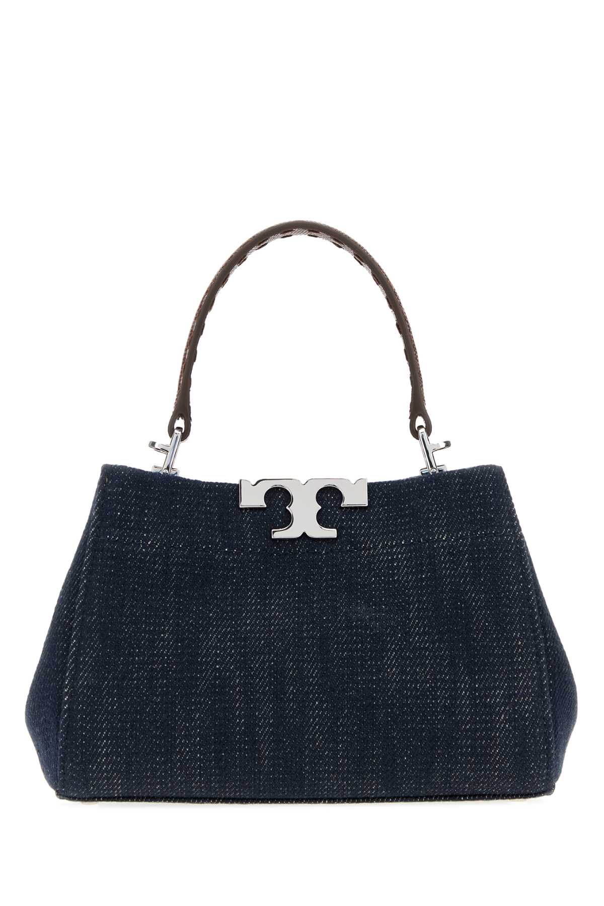 Tory Burch Eleanor Top Handle Bag — Navy