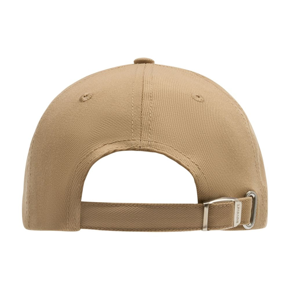 3.Paradis A-003-63 Wool Logo Baseball Cap — Beige