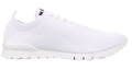 Kiton Mesh-Panelled Sneaker — White