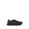 Dolce & Gabbana Logo Monogram Sneaker — Black