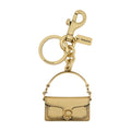 Coach Tabby Key Charm — Beige