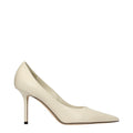 Jimmy Choo Textured Leather Pump — Beige