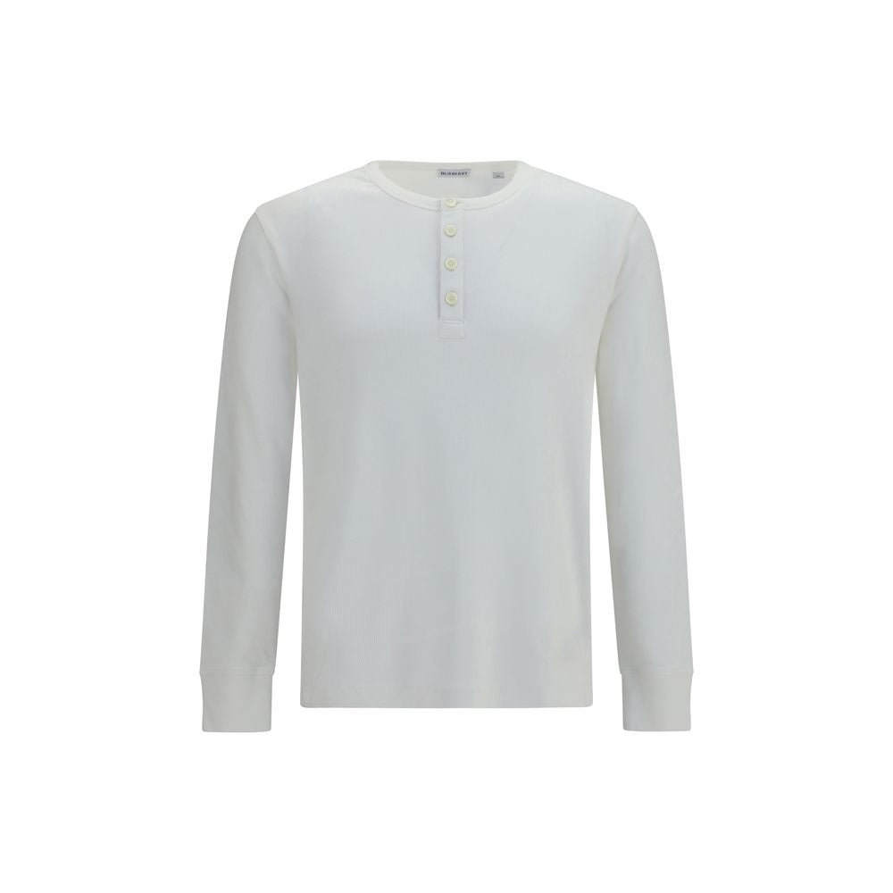 Burberry Long-Sleeve T-Shirt — White