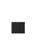 Momo Design Leather-Trimmed Polyurethane Wallet — Black