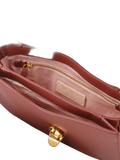Coccinelle Dew Crossbody Bag — Brandy