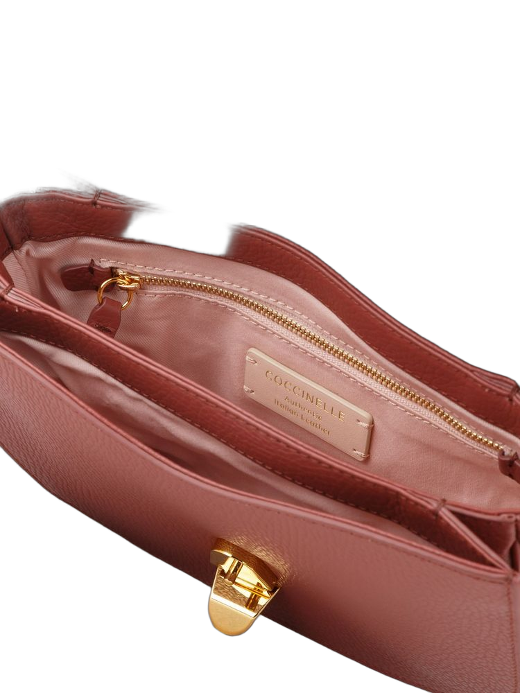 Coccinelle Dew Crossbody Bag — Brandy