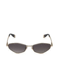 Furla SFUB17 Metal Aviator Sunglasses — Rose gold