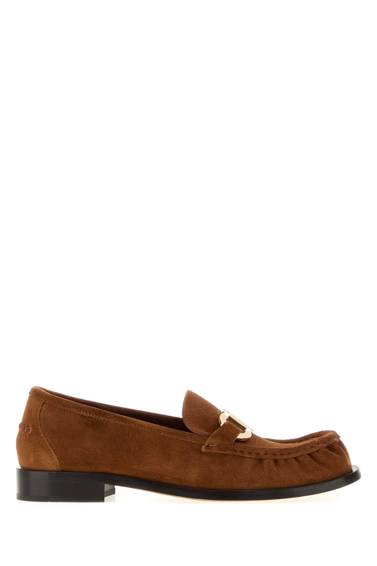 Ferragamo Farnatrst Loafer — Brown
