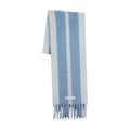 Marni Striped Wool Scarf — Blue