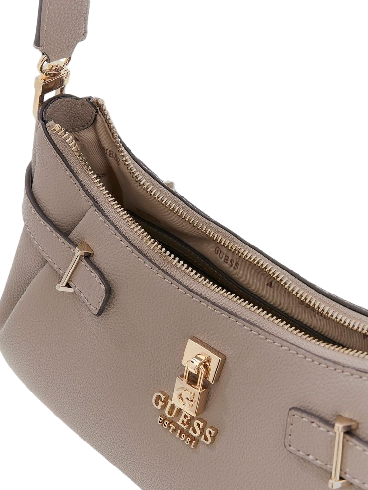 Guess Yesba Shoulder Bag — Taupe