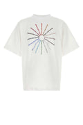 Alexander Wang Hotfix Pinwheel Graphic T-Shirt — White