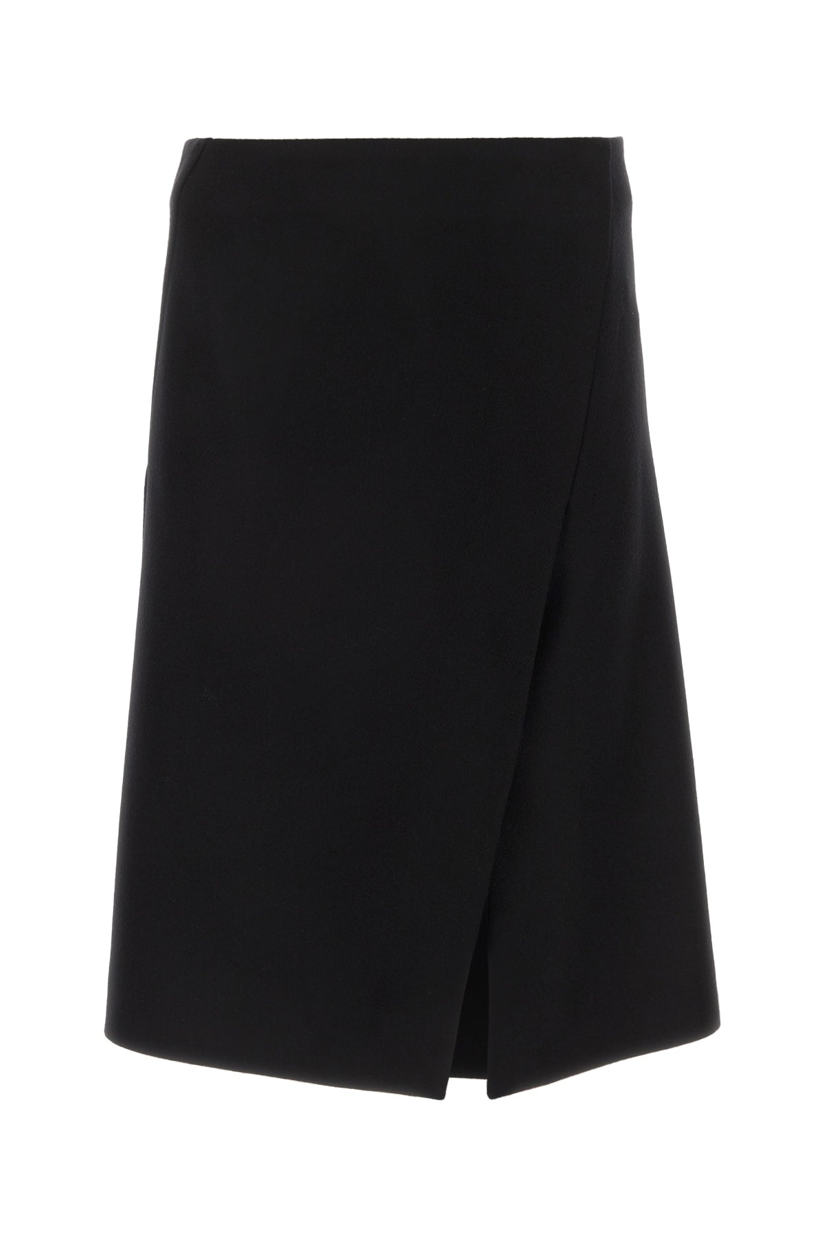Stella McCartney Wool Wrap Skirt — Black