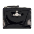 Vivienne Westwood Patent Leather Card Case — Black